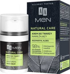 AA Men natural care Krem do twarzy nawilżający 50 ml