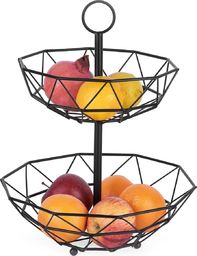  Tadar Koszyk na owoce dekoracyjny 2 poziomowy Tadar
