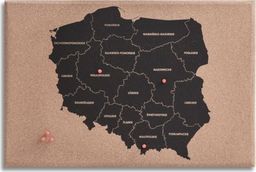 DP Craft Kreatywna korkowa mapa Polski DPCRAFT 60x40cm Dalprint