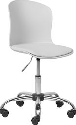 Krzesło biurowe Beliani Vamo Białe