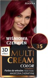  Joanna Multi Cream Color Farba nr 35 Wiśniowa Czerwień