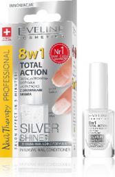  Eveline Nail Therapy Lakier odżywka Total Therapy 8w1 Silver Shine 12ml