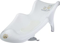 Maltex Fotelik do kąpieli z matą Zebra biały 6654 Maltex