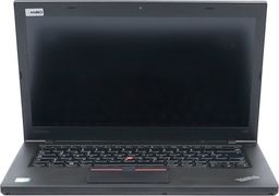 Laptop Lenovo Lenovo ThinkPad T460 i5-6200U 8GB NOWY DYSK 480GB SSD 1920x1080 Klasa A-