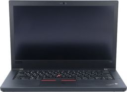 Laptop Lenovo Dotykowy Lenovo ThinkPad T480s i5-8350U 8GB 240GB SSD 1920x1080 Klasa A- Windows 10 Home