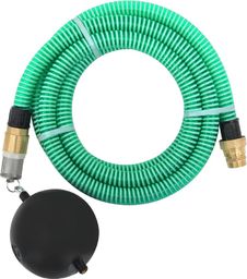  vidaXL Wąż ssący z mosiężnymi złączami, 3 m, 25 mm, zielony