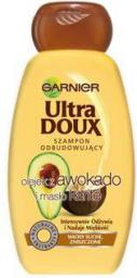 Garnier ULTRA DOUX Szampon z awokado i masłem karite do włosów zniszczonych 400 ml