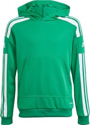  Adidas Bluza dla dzieci adidas Squadra 21 Hoody Youth zielona GP6432 116cm