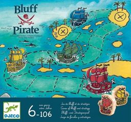 Djeco Gra planszowa Bluff Pirate