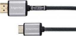 Kabel Kruger&Matz HDMI Mini - HDMI 1.8m czarny (KM0325)