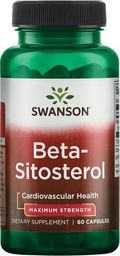  Swanson Swanson - Beta-Sitosterol, 60 kapsułek