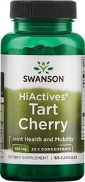  Swanson Swanson - Tart Cherry (Ekstrakt z Wiśni), 465mg, 60 kapsułek