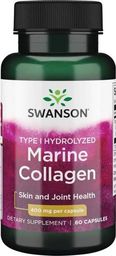  Swanson Swanson - Hydrolizowany Kolagen Rybny Typu I, 400mg, 60 kapsułek