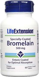  Life Extension Life Extension - Bromelaina, 500 mg, 60 tabletek