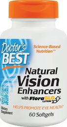  DOCTORS BEST Doctor's Best - Naturalne Wzmocnienie Wzroku, 60 kapsułek miękkich