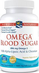  Nordic naturals Nordic Naturals - Omega Blood Sugar, 896mg, 60 kapsułek miękkich