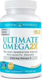 Nordic naturals Nordic Naturals Ultimate Omega* 2X 2150mg Lemon flavor 60 kapsułek miękkich