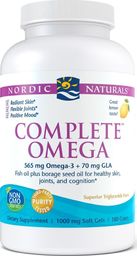 Nordic naturals Nordic Naturals Complete Omega* 565mg Smak cytrynowy 180 kapsułek miękkich