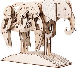  Mr.Playwood Mr.Playwood Drewniany Model Puzzle 3D Słoń