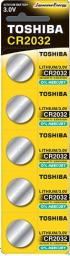 Toshiba Bateria CR2032 5 szt.