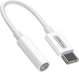 Adapter USB Joyroom USB-C - Jack 3.5mm Biały  (JYR198)