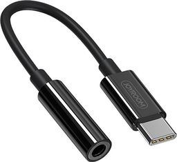 Adapter USB Joyroom USB-C - Jack 3.5mm Czarny  (6941237103369)