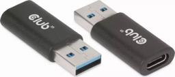 Adapter USB Club 3D CAC-1525 USB-C - USB Czarny  (CAC-1525)