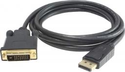 Kabel PremiumCord DisplayPort - DVI-D 3m czarny (kportadk02-03)