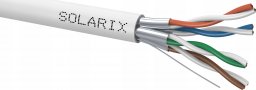 Solarix Kabel instalacyjny Solarix STP, Cat6A, drut, LSOH, cewka 500m SXKD-6A-STP-LSOH