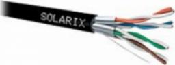 Solarix Kabel instalacyjny Solarix STP, Cat6A, drut, PE, cewka 500m SXKD-6A-STP-PE