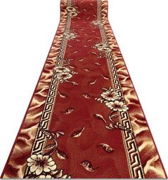  Dywany Łuszczów CHODNIK BCF TRIO bordo 100 cm, 100x380 cm