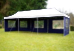  Garthen Zapasowy dach na składany namiot ogrodowy 3 x 9 m biały