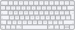Klawiatura Apple Magic Keyboard z Touch ID Bezprzewodowa Biało-srebrna US (MK293LB/A)