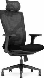 Krzesło biurowe Sitplus Ergonix Czarne