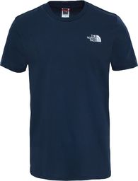 The North Face Koszulka The North Face M Simple Dome Tee męska : Kolor - Granatowy, Rozmiar - XXL