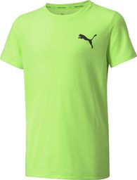 Puma Koszulka chłopięca Puma Core Active zielona 58698045 140