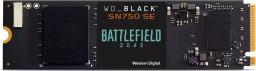 Dysk SSD WD Black SN750 SE Battlefield 2042 500GB M.2 2280 PCI-E x4 Gen4 NVMe (WDBB9J5000ANC-DRSN)