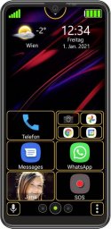 Smartfon Beafon M6S 3/32GB Czarny  (M6S_EU001B)