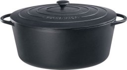 Kuchenprofi Küchenprofi Provence 40cm oval black, Cast Iron, 12,5 Liter