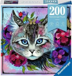  Ravensburger Puzzle 200 elementów Kot