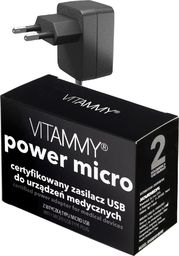 Ciśnieniomierz Vitammy VITAMMY POWER micro NEXT Certyfikowany zasilacz do ciśnieniomierzy NEXT 1, 5 oraz 9