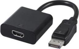 Adapter AV Gembird DisplayPort - HDMI czarny (A-DPM-HDMIF-002)