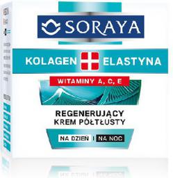  Soraya Kolagen Elastyna Regenerujący Krem półtłusty na dzień i noc 50ml