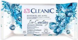  Cleanic Chusteczki odświeżające Antybakteryjne Ice Cooling 1 op.-15szt