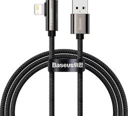 Kabel USB Baseus USB-A - Lightning 1 m Czarny (BSU2851BLK)