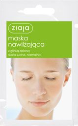  Ziaja Maska do twarzy nawilżająca z glinką zieloną 7ml