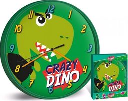  KidsToys Zegar ścienny Dinozaur Dinozaury zielony