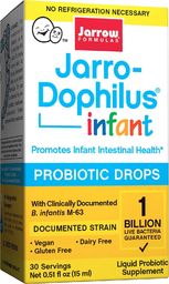 JARROW FORMULAS Jarrow Formulas - Jarro-Dophilus Infant, Probiotyki,15 ml
