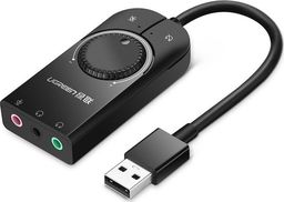 Karta dźwiękowa Ugreen External USB Sound Adapter (40964)
