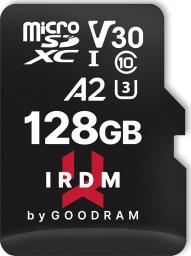 Karta GoodRam IRDM M2AA MicroSDXC 128 GB Class 10 UHS-I/U3 A2 V30 (IR-M2AA-1280R12)